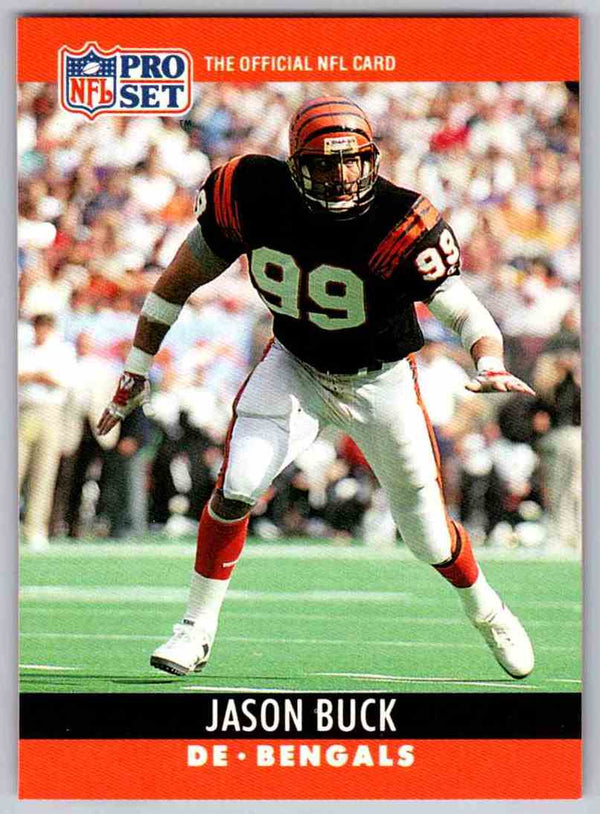 1990 Pro Set Jason Buck #62