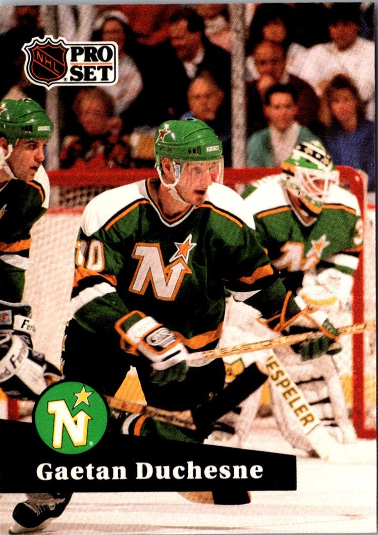 1991 Pro Set Gaetan Duchesne