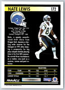 1991 Pinnacle Nate Lewis