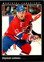 1993 Pinnacle Stephan Lebeau #136