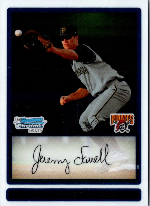 2009 Bowman Chrome Prospects Jeremy Farrell #BCP28