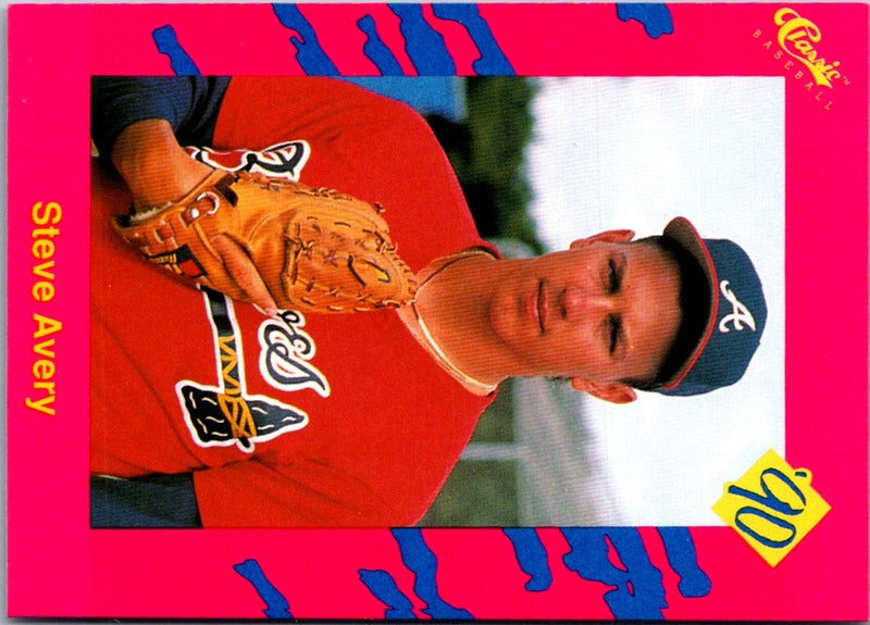 1990 Classic Update Steve Avery #T4