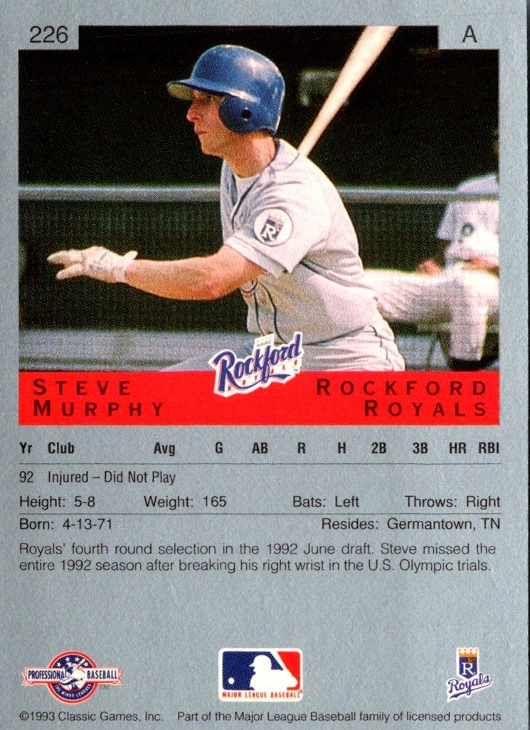 1993 Classic Best Steve Murphy
