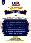 2013 Panini USA Champions Troy Glaus