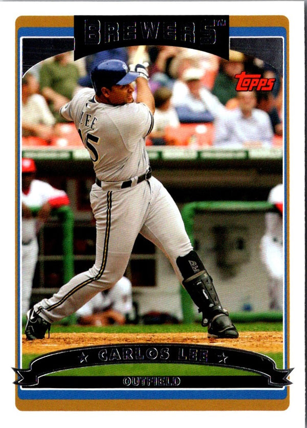 2006 Topps Carlos Lee #70