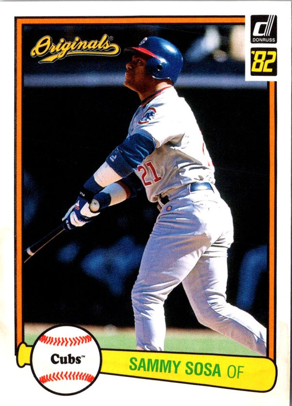2002 Donruss Originals Sammy Sosa #74