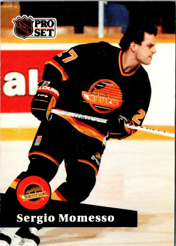 1991 Pro Set Sergio Momesso #242