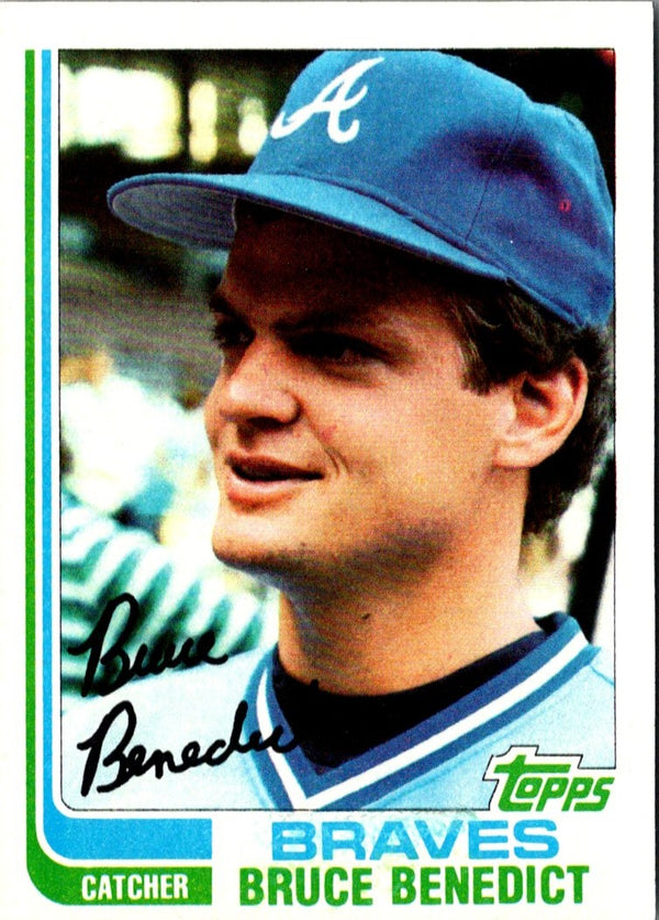 1982 Topps Bruce Benedict #424