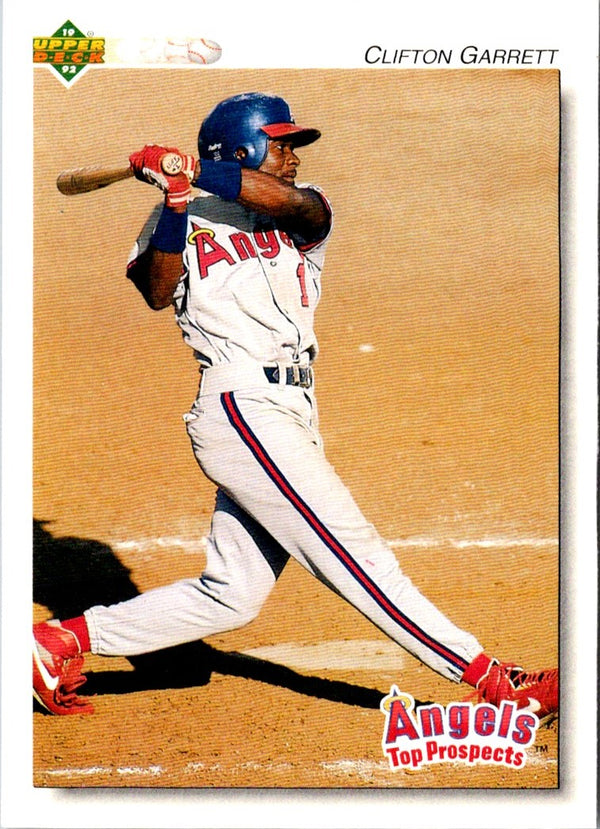 1992 Upper Deck Minors Clifton Garrett #314