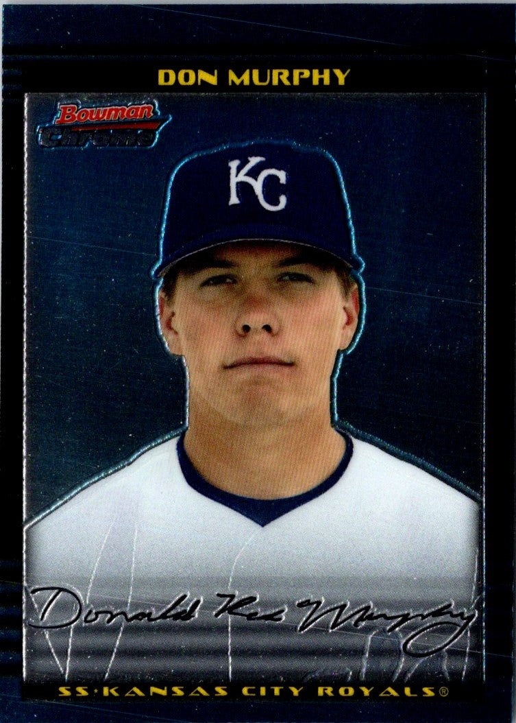 2002 Bowman Draft Picks & Prospects Chrome Don Murphy