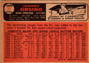 1966 Topps Johnny Orsino