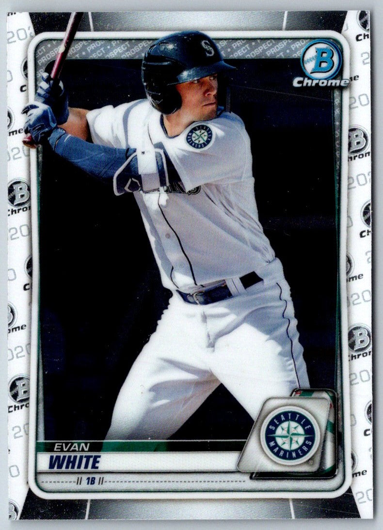 2020 Bowman Chrome Prospects Evan White