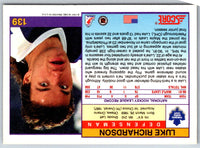 1991 Score American Luke Richardson #139