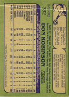 1982 O-Pee-Chee Don Robinson #332