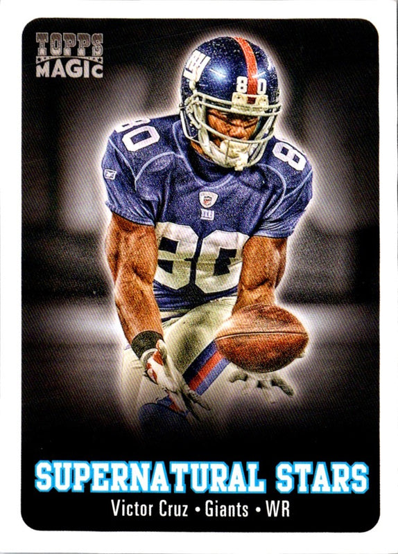 2012 Topps Magic Supernatural Stars Victor Cruz #SS-VC