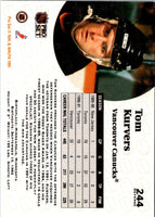 1991 Pro Set Tom Kurvers #244