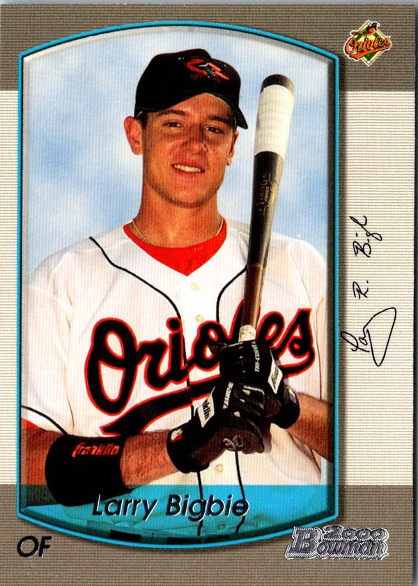 2000 Bowman Larry Bigbie #335 Rookie