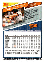1993 Topps Gold Travis Fryman #392