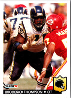 1992 Fleer Broderick Thompson #369