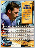 1998 Edge Jason Sehorn #119