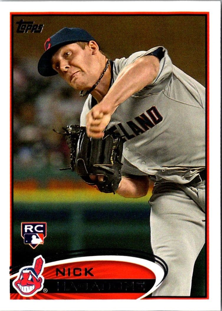 2012 Topps Blue Nick Hagadone