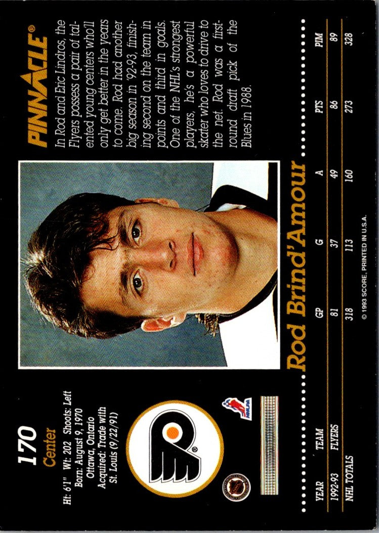1993 Pinnacle Rod Brind'Amour
