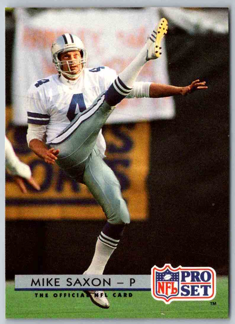 1992 Proset Mike Saxon