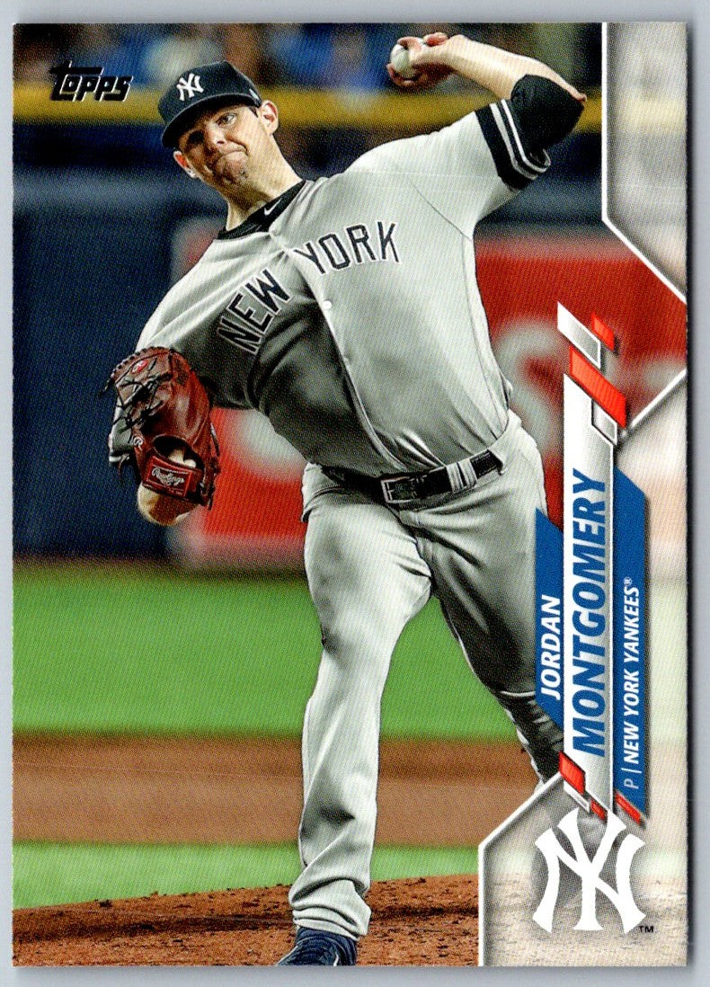 2020 Topps Update Jordan Montgomery