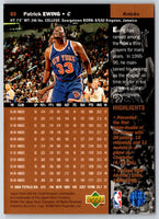 1996 Upper Deck Patrick Ewing #83