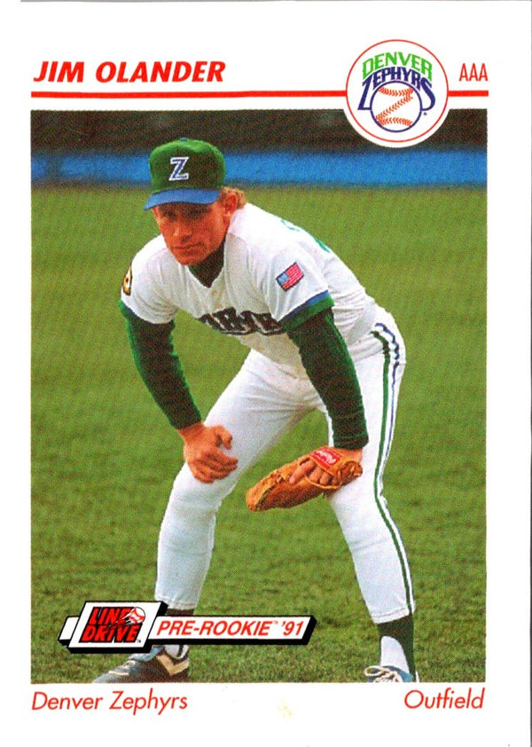 1991 Line Drive AAA Jim Olander #147