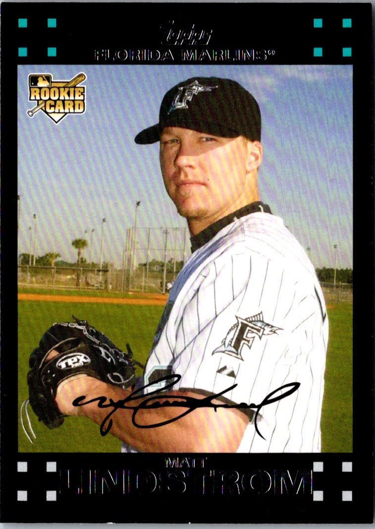 2007 Topps Updates & Highlights Matt Lindstrom