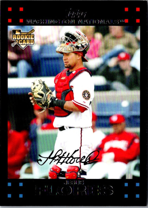 2007 Topps Updates & Highlights Jesus Flores #UH179 Rookie