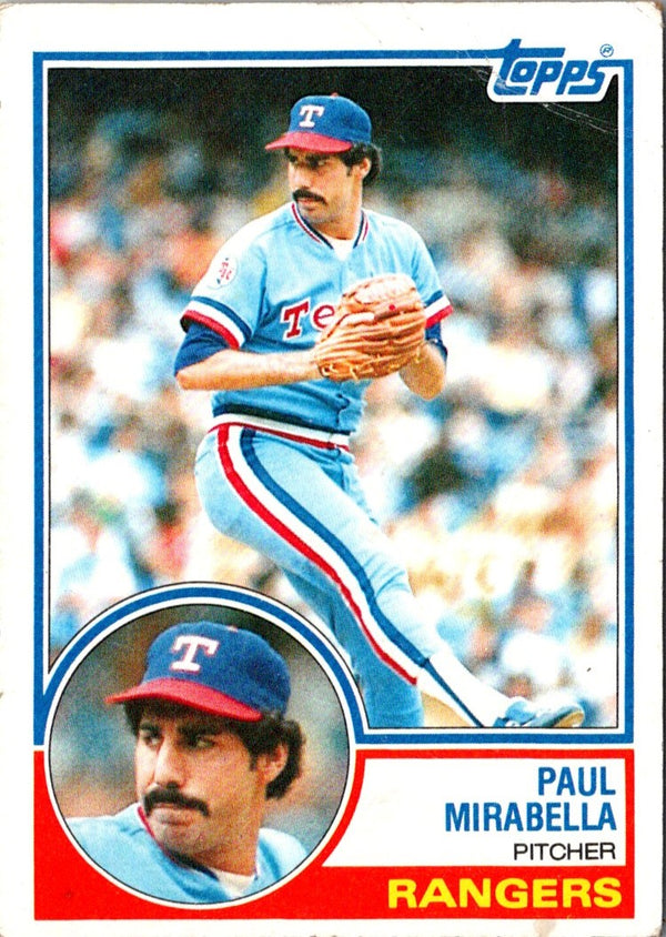 1983 Topps Paul Mirabella #12