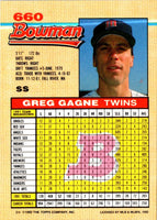 1992 Bowman Greg Gagne #660