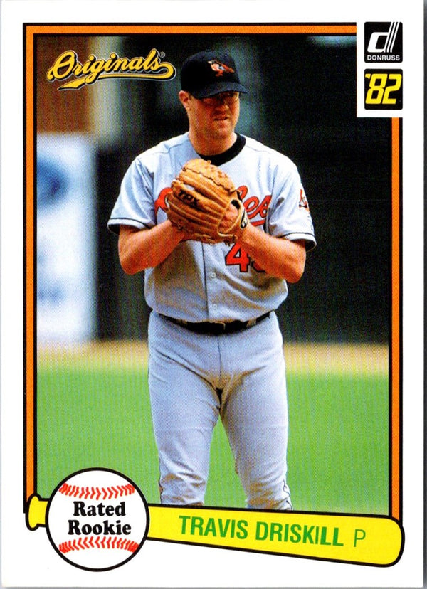 2002 Donruss Originals Travis Driskill #11 Rookie