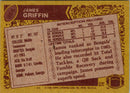 1986 Topps James Griffin