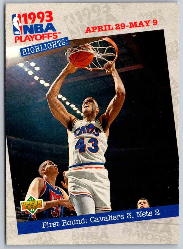 1993 Upper Deck First Round: Cavaliers 3 #181