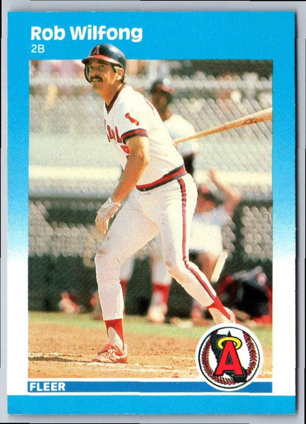 1987 Fleer Rob Wilfong #94