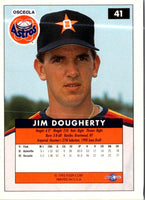 1992 Fleer Excel Jim Dougherty #41