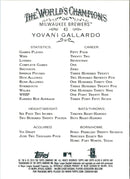 2010 Topps Allen & Ginter Yovani Gallardo