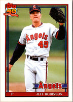 1991 Topps Traded Jeff Robinson #99T