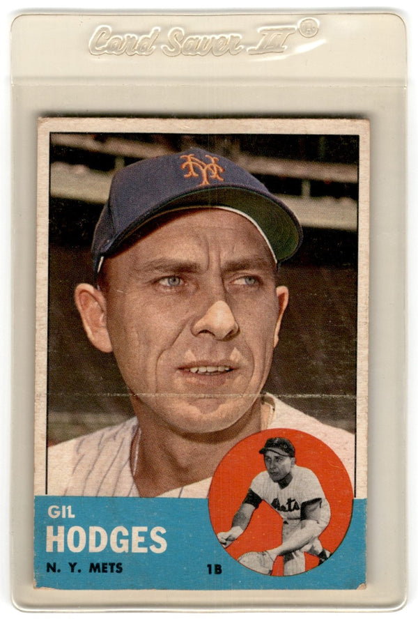 1963 Topps Gil Hodges #245 VG-EX