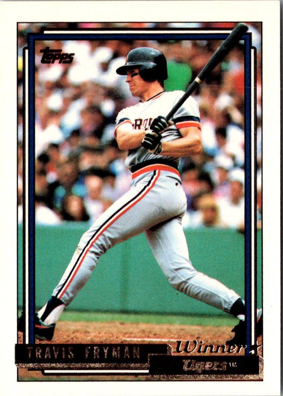 1992 Topps Travis Fryman #750
