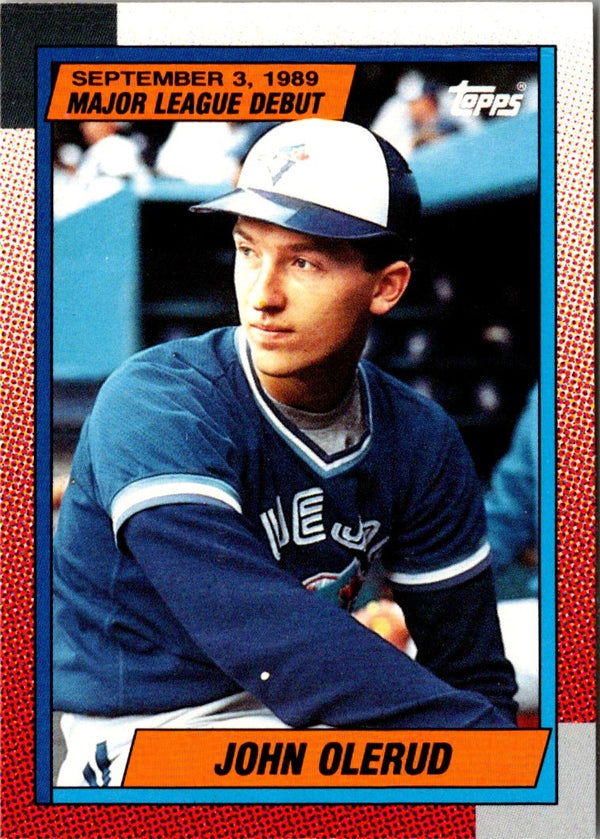 1990 Topps Major League Debut 1989 John Olerud #89