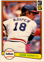 1982 Donruss Duane Kuiper #198