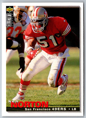 1995 Collector's Choice Player's Club Ken Norton #274