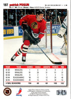 1995 Collector's Choice Player's Club Patrick Poulin #187
