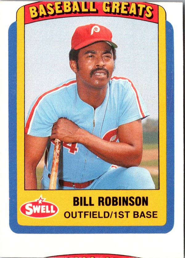 1990 Swell Baseball Greats Bill Robinson #114