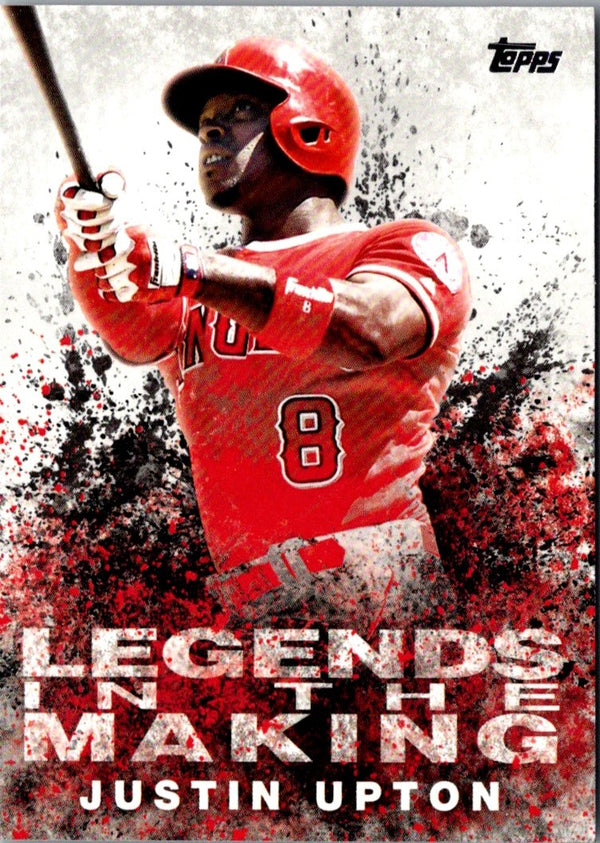 2018 Topps Update Legends in the Making Justin Upton #LITM-12