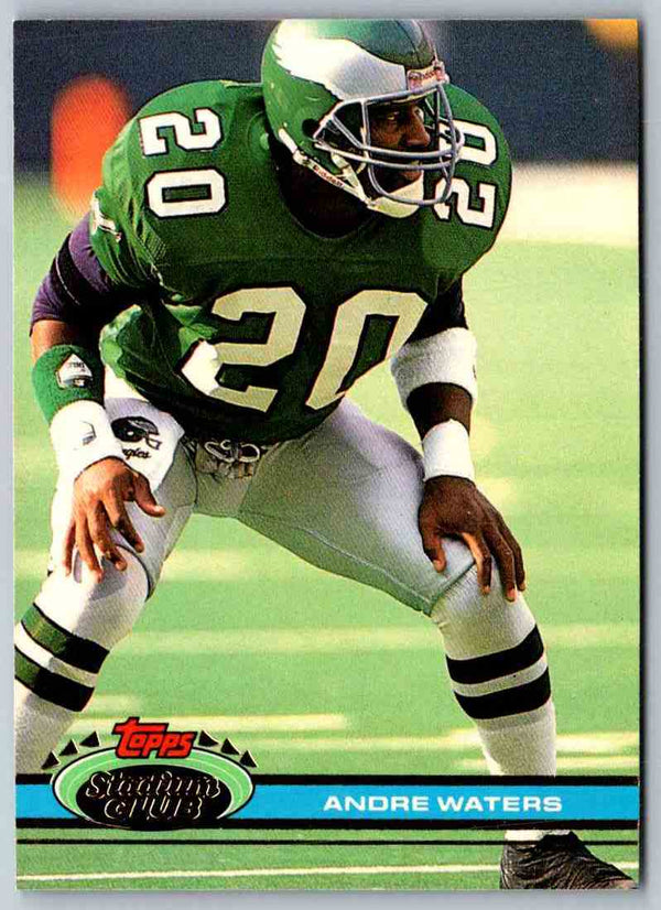 1991 Topps Stadium Club Football Andre Waters #42